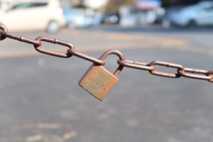 locked area