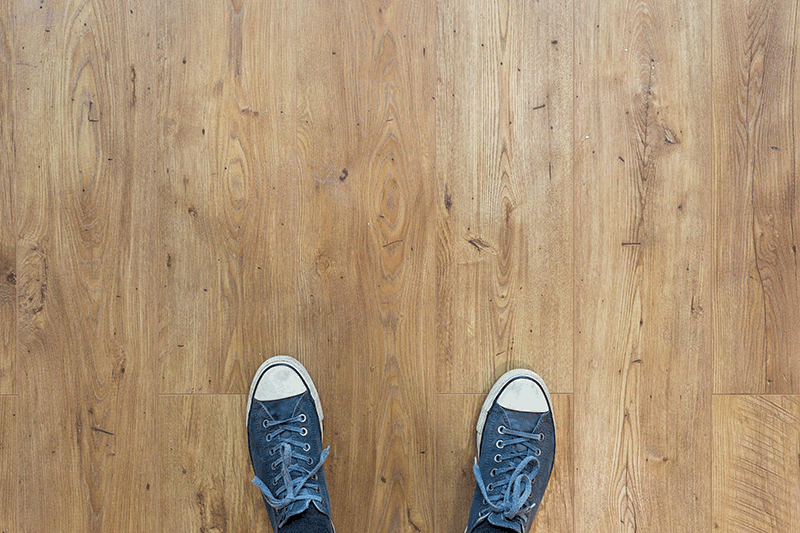 wooden floor