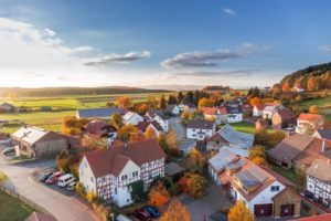 village town outdoor
